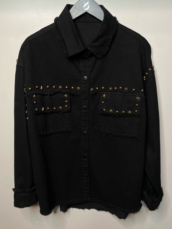 Vintage Havana Jackets & Blazers - NWT Vintage Havana Studded Lightweight Shacket